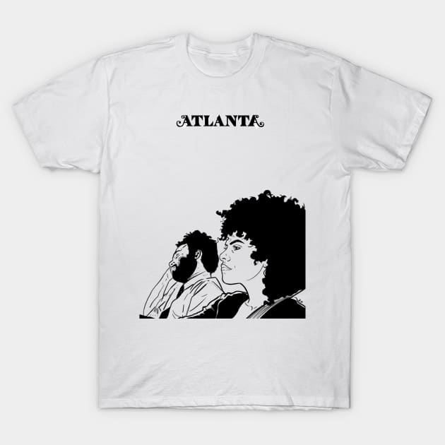 Atlanta Couple T-Shirt by IgorFrederico